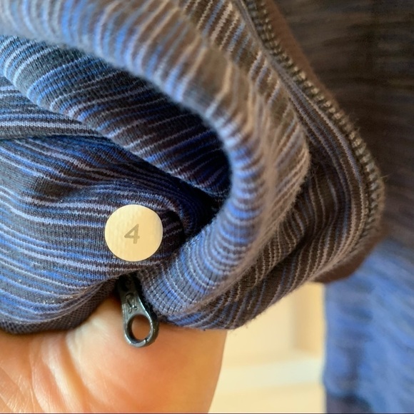 Lululemon Nice Asana Jacket Wee Are From Space Cadet Blue - Picture 11 of 11